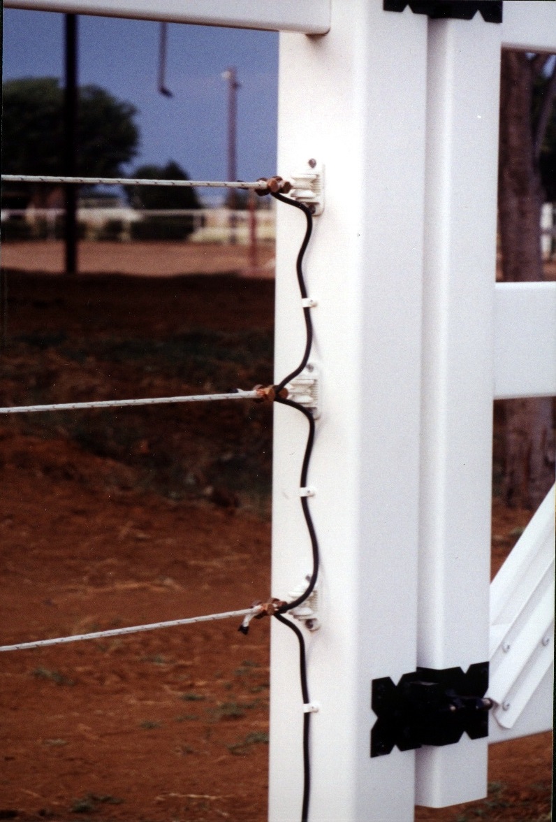 vinyl gate end post example